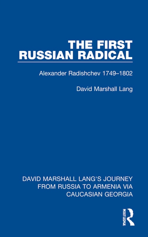 Front cover_The First Russian Radical