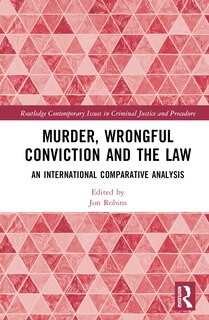 Front cover_Murder, Wrongful Conviction and the Law