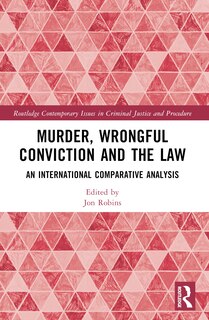 Front cover_Murder, Wrongful Conviction and the Law