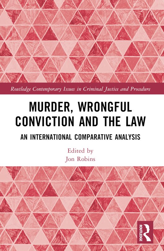 Front cover_Murder, Wrongful Conviction and the Law