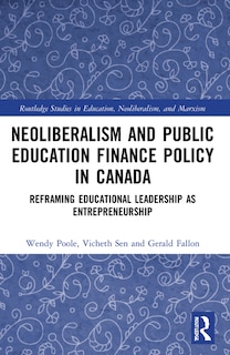 Couverture_Neoliberalism and Public Education Finance Policy in Canada