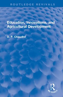 Couverture_Education, Innovations, And Agricultural Development