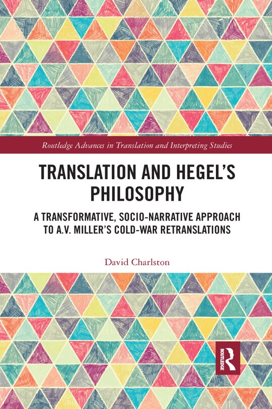 Front cover_Translation And Hegel's Philosophy
