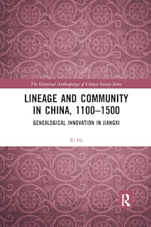 Front cover_Lineage And Community In China, 1100-1500