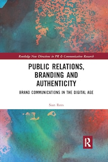 Couverture_Public Relations, Branding And Authenticity