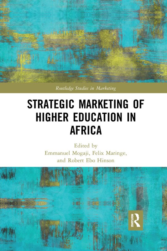 Couverture_Strategic Marketing Of Higher Education In Africa