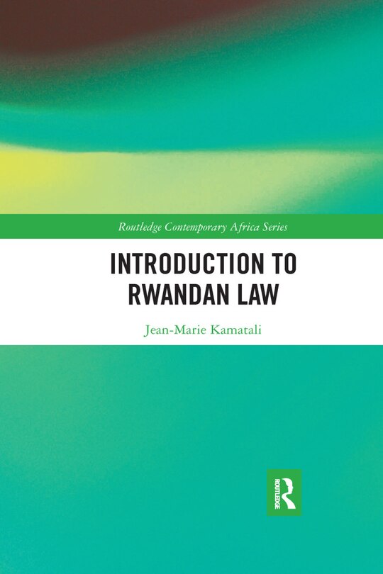 Couverture_Introduction To Rwandan Law
