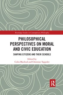 Front cover_Philosophical Perspectives On Moral And Civic Education