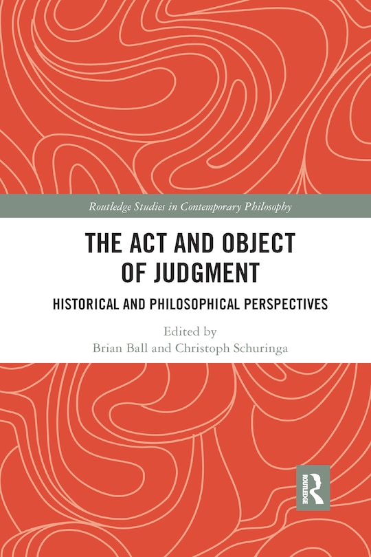 Front cover_The Act and Object of Judgment
