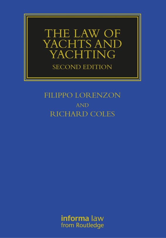 Couverture_The Law of Yachts and Yachting