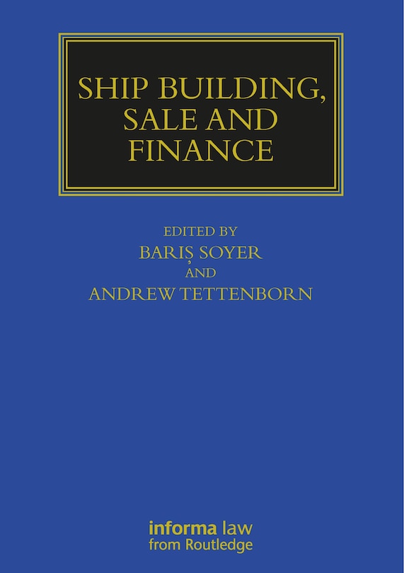 Couverture_Ship Building, Sale And Finance