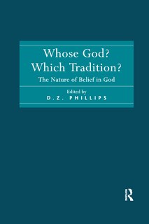 Front cover_Whose God? Which Tradition?