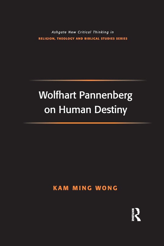 Couverture_Wolfhart Pannenberg On Human Destiny