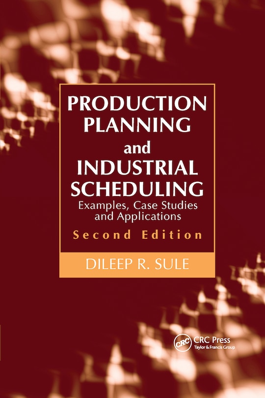Front cover_Production Planning and Industrial Scheduling