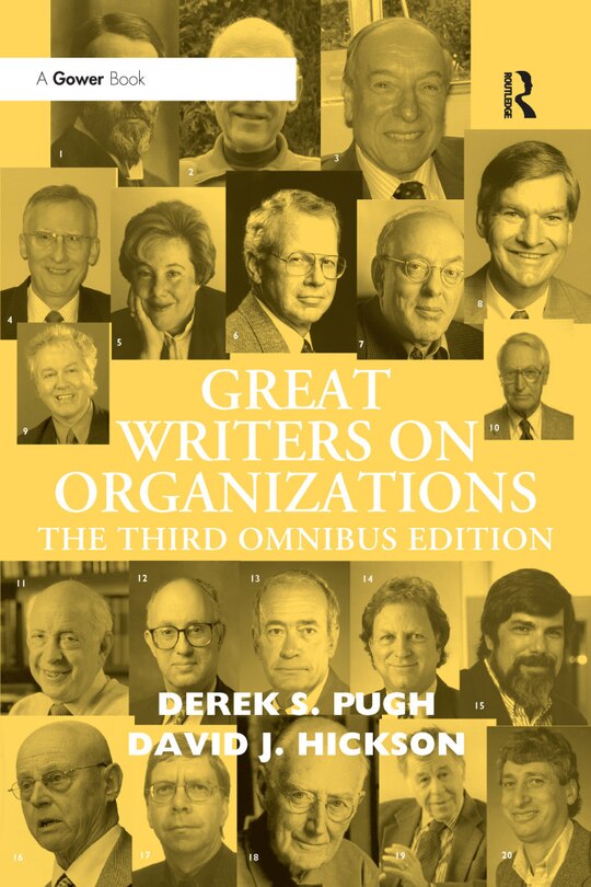 Front cover_Great Writers On Organizations