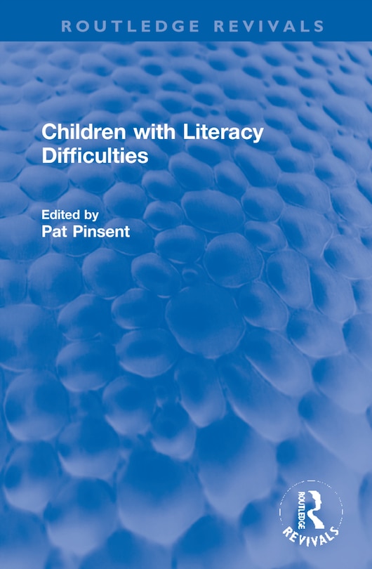 Front cover_Children With Literacy Difficulties