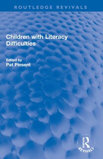 Front cover_Children with Literacy Difficulties