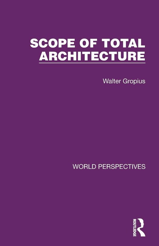 Front cover_Scope of Total Architecture