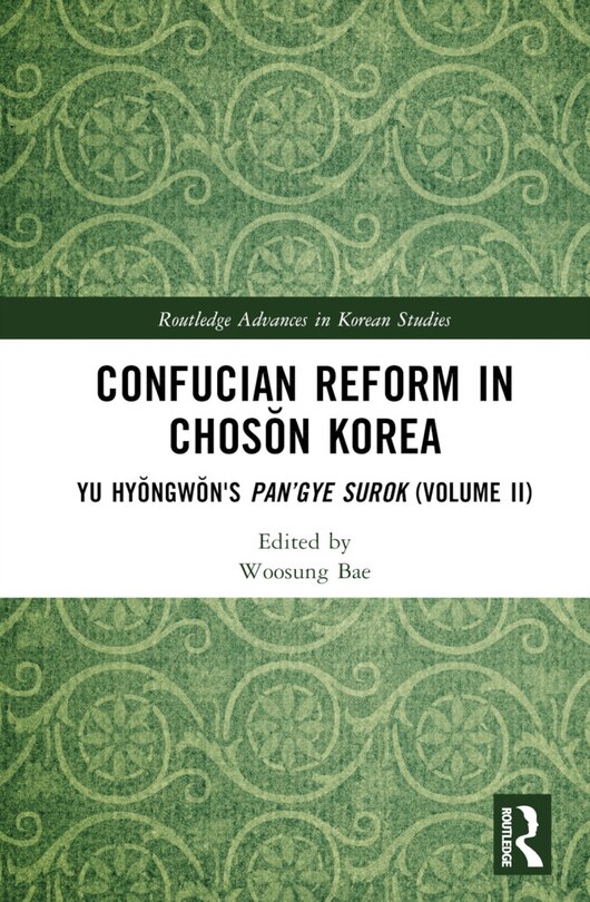 Front cover_Confucian Reform In Chosan Korea