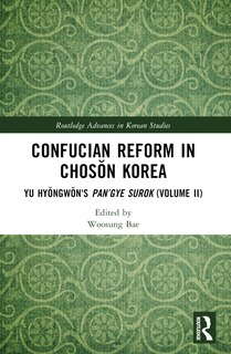 Couverture_Confucian Reform in ChosAn Korea