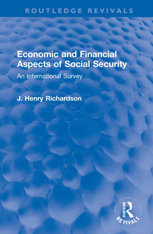 Front cover_Economic And Financial Aspects Of Social Security