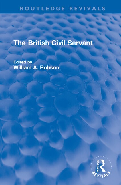Front cover_The British Civil Servant