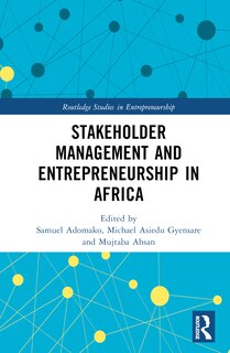 Front cover_Stakeholder Management and Entrepreneurship in Africa