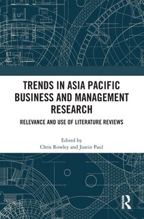 Front cover_Trends In Asia Pacific Business And Management Research