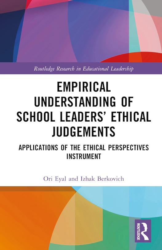 Couverture_Empirical Understanding of School Leaders' Ethical Judgements