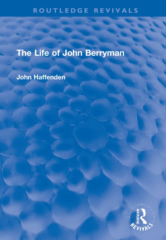 Couverture_The Life of John Berryman