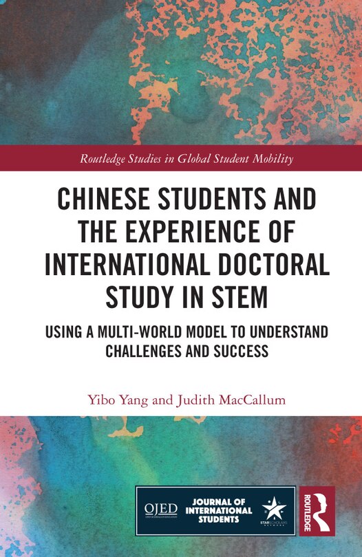 Front cover_Chinese Students and the Experience of International Doctoral Study in STEM