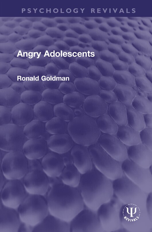 Front cover_Angry Adolescents