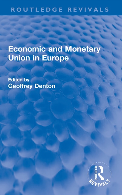 Couverture_Economic and Monetary Union in Europe