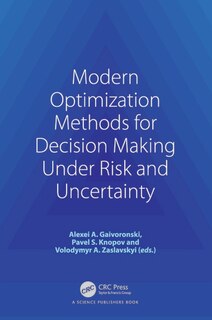 Front cover_Modern Optimization Methods for Decision Making Under Risk and Uncertainty