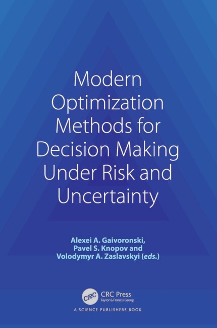 Front cover_Modern Optimization Methods for Decision Making Under Risk and Uncertainty