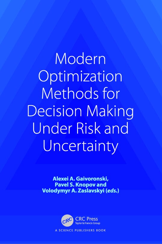 Front cover_Modern Optimization Methods for Decision Making Under Risk and Uncertainty