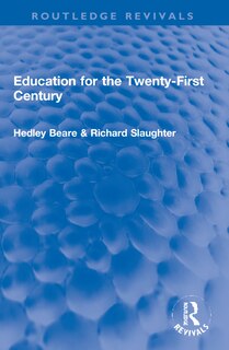 Front cover_Education for the Twenty-First Century