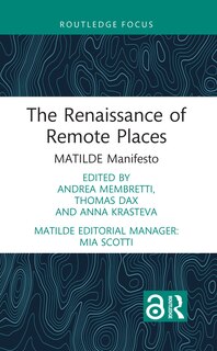 Front cover_The Renaissance of Remote Places