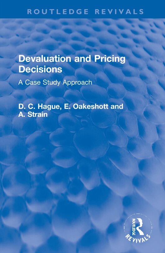 Front cover_Devaluation And Pricing Decisions