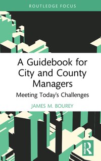 Front cover_A Guidebook For City And County Managers