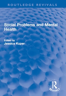 Couverture_Social Problems and Mental Health