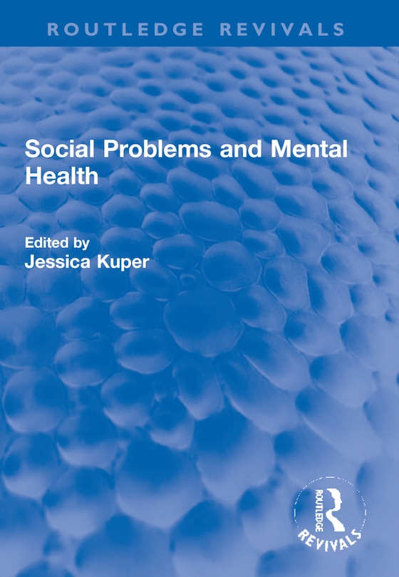 Couverture_Social Problems and Mental Health