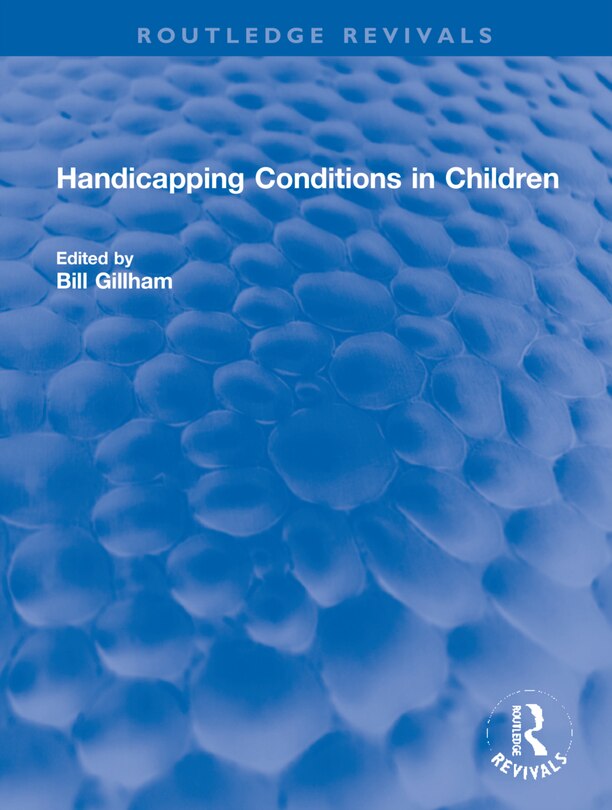 Front cover_Handicapping Conditions In Children
