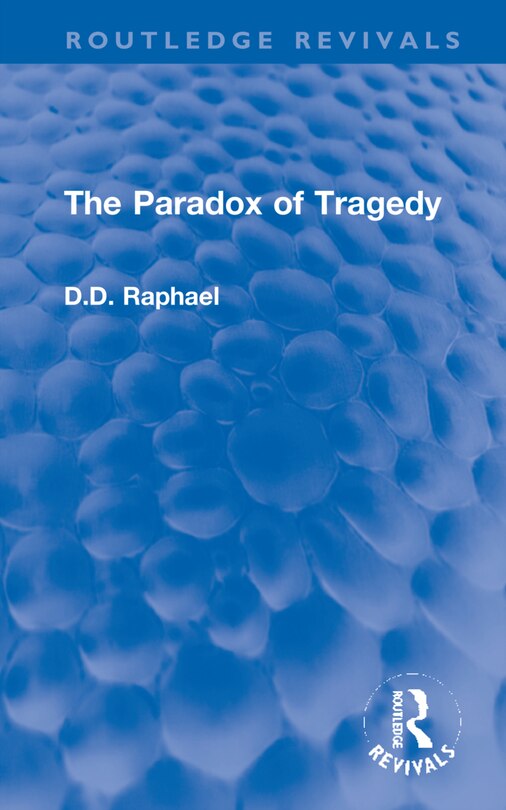 Front cover_The Paradox of Tragedy
