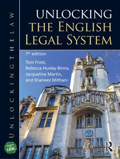 Front cover_Unlocking The English Legal System