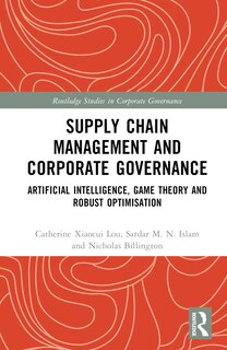 Couverture_Supply Chain Management And Corporate Governance