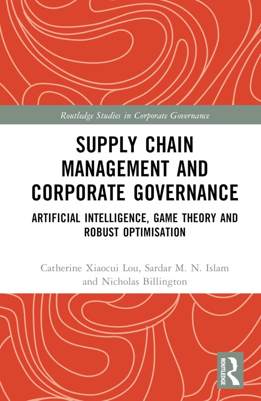 Couverture_Supply Chain Management And Corporate Governance