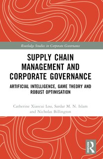 Couverture_Supply Chain Management and Corporate Governance