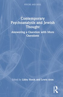 Front cover_Contemporary Psychoanalysis and Jewish Thought