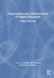 Front cover_Organization and Administration in Higher Education